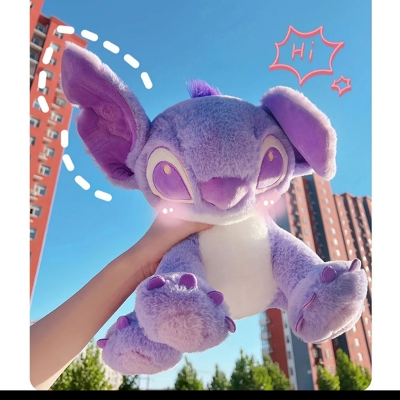 Stitch purple plush stuffy from lilo and stitch 12" NWT - Picture 5 of 7